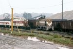 Texas & Northern S2 #24 and MP15DC #999 with slug #2 work yard.